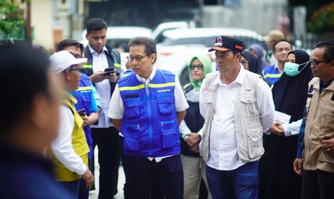 Bupati Aceh Tengah, Haili Yoga bersama Menteri Kesehatan, Budi Gunadi Sadikin [Foto: MC Aceh Tengah]