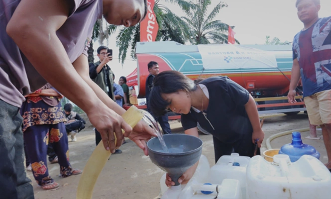 1 Juta Liter Air Bersih Digelontorkan untuk Warga Aceh Tamiang, Diangkut 118 Mobil Tangki
