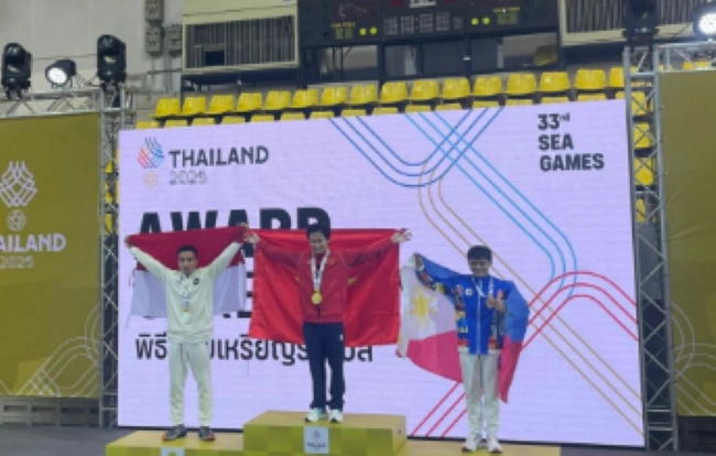 Perolehan Medali Indonesia Bertambah, M Aprizal Sabet Perak SEA Games Thailand