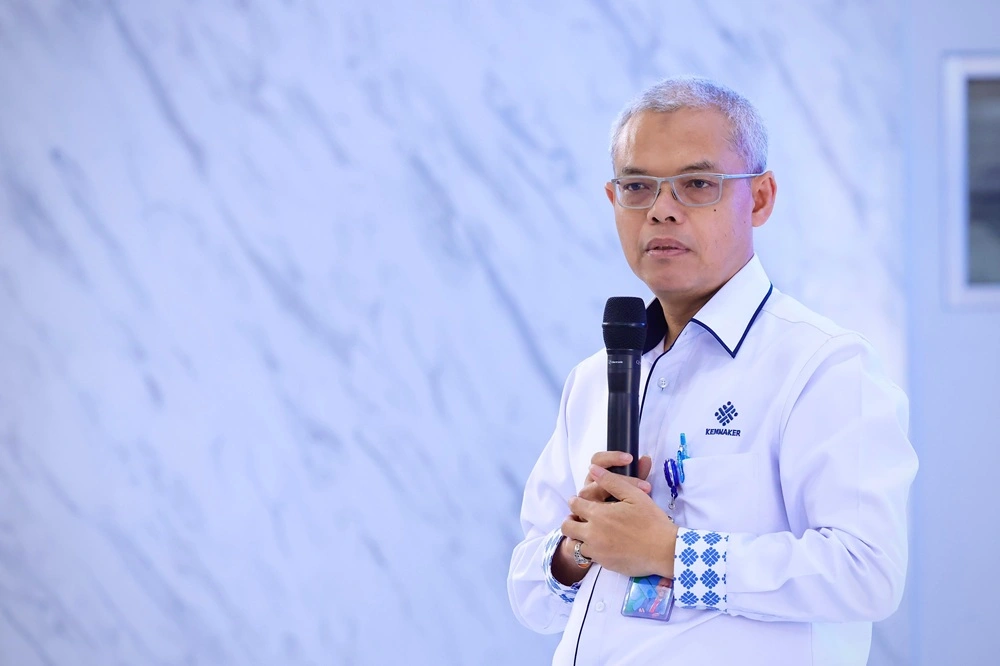 Cris Kuntadi sebelumnya pernah menjabat Kepala Pusdiklat BPK. [Dok. Kemnaker]