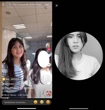 Diduga selingkuhan Arief Meivio. (X)