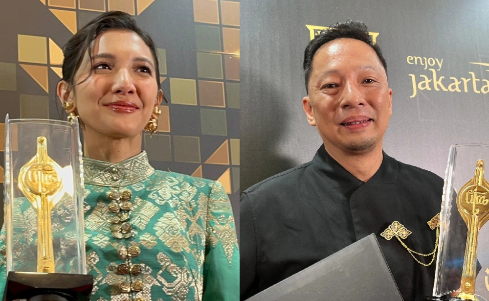 Ringgo Puji Dedikasi Sheila Dara, Ungkap Penyesalan Tak Ajak Istri Sendiri ke FFI