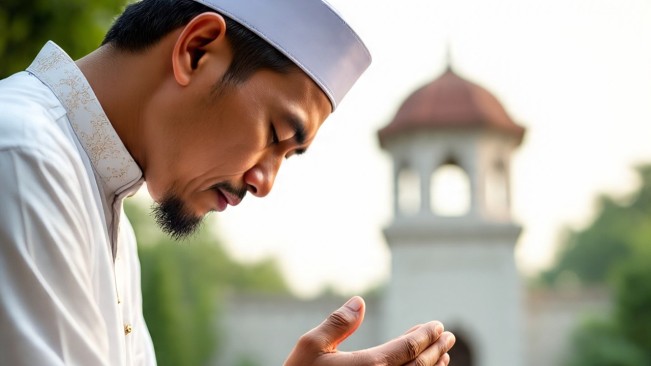 Apa Hukum Memejamkan Mata saat Salat, Sah atau Batal?