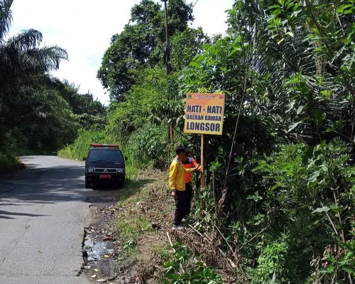 BPBD Rejang Lebong Siaga Longsor, Pengendara Diimbau Kurangi Kecepatan di Jalur Curup–Lubuklinggau