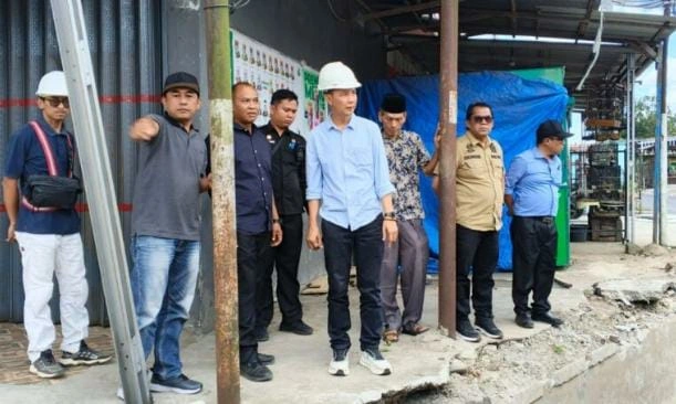 Sidak Proyek Fisik Dan Sambangi Pedagang Ingin Pastikan Kualitas Pembangunan Rejang Lebong Tepat Sasaran