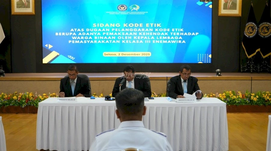 Mantan Kalapas Enemawira Chandra Sudarto bakal mendapat sanksi tegas jika terbukti melanggar. [Dok. Istimewa]