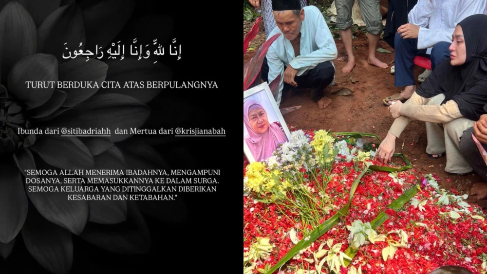 Krisjiana Umumkan Kabar Duka, Ibunda Siti Badriah Meninggal Dunia