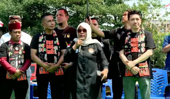 Gelar Kampanye Akbar, Dharma Pongrekun dan Kun Wardana Tak Datang Berbarengan, Jeda Hampir Satu Jam