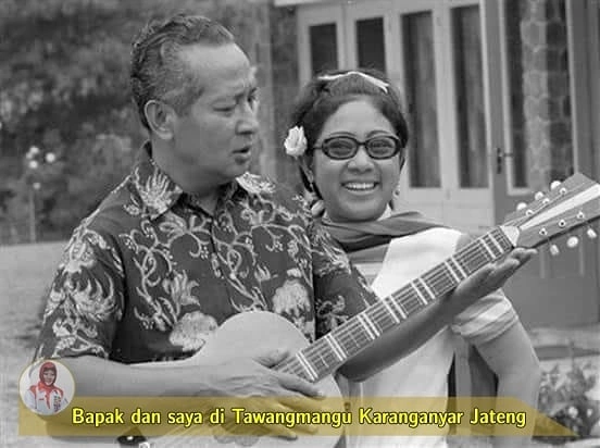 Soeharto bersama Tutut Soeharto [Instagram @tututsoeharto]