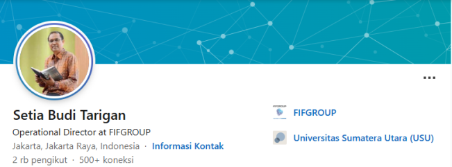 Sosok terduga pelaku (Linkeind)