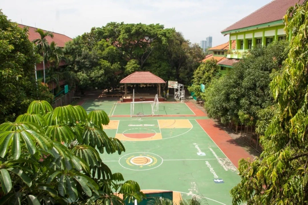 Suasana Lapangan di SMAN 72 Jakarta. [Instagram]