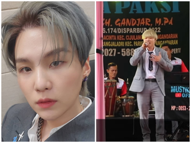 Vakum Wamil, Tiba-Tiba Suga BTS ‘Muncul’ Jadi Penyanyi Dangdut?