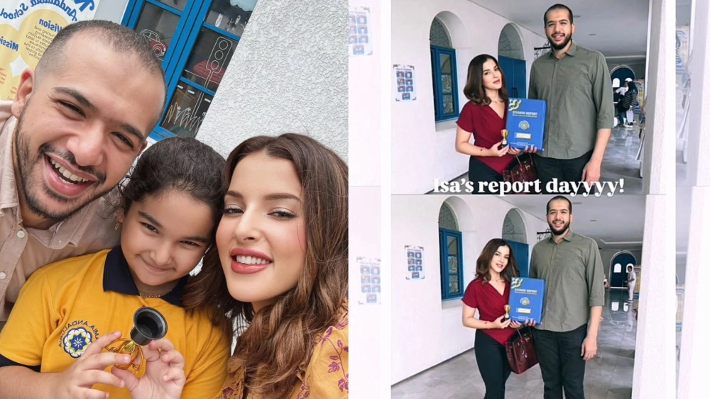 Senyum dan kebersamaan Tasya Farasya bersama mantan suami, Ahmad Assegaf, mencerminkan komitmen co-parenting demi kedua anak mereka. [Instagram]