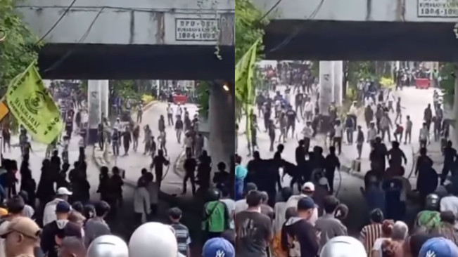 Tawuran Pecah di Kawasan Manggarai Jaksel, Netizen Singgung Komnas HAM dan KPAI