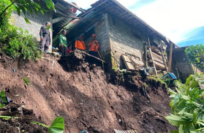 Longsor di Kabupaten Temanggung/Foto:MC Kab Temanggung