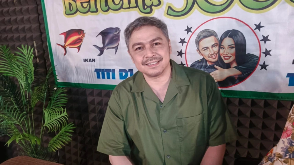 Thomas Djorghi bagikan tips tetap awet muda hingga kini. [FTNews/Raka]