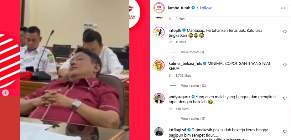 Komentar netizen (Instagram)