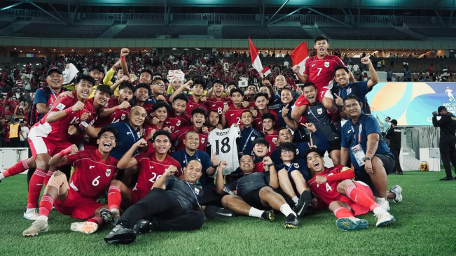 Timnas Indonesia U-17. (Instagram)