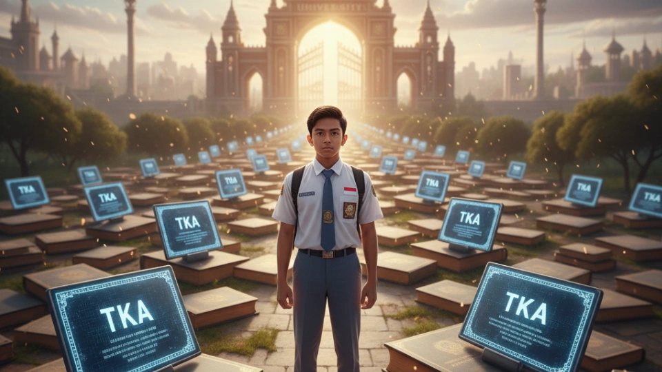 Ilustrasi TKA (Gemini AI)