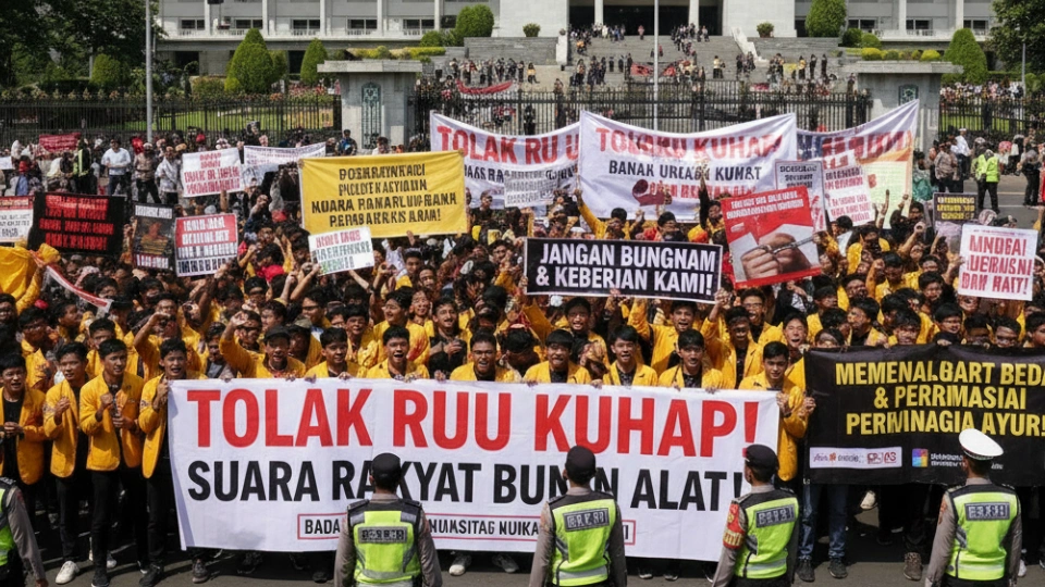 BEM UI Geruduk DPR 18 November, Tolak RUU KUHAP yang Dinilai Langgar Privasi