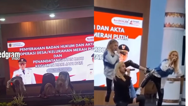 Bupati Pati Sudewo Dihujat Setelah Aksi Joget Erotis Trio Srigala di Pendopo