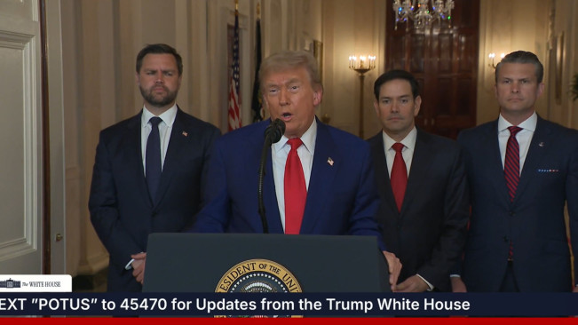 Pidato Lengkap Donald Trump Soal Penyerangan 3 Fasilitas Nuklir Iran: Penuh Kemenangan dan Ancaman