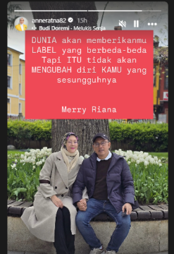 Tangkapan layar ungghan Anne (Instagram)