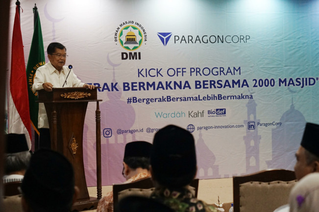 Gandeng DMI, ParagonCorp Launching Program Bergerak Bersama 2000 Masjid