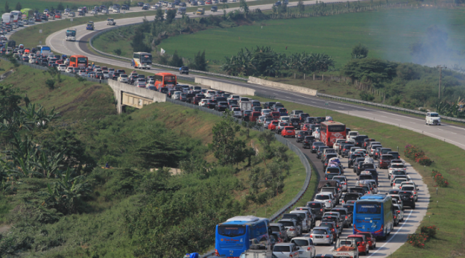 Sistem One Way di Tol Cipali Kalikangkung Resmi Diperpanjang