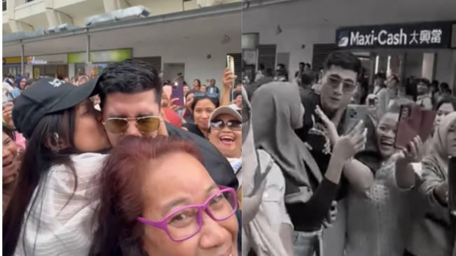 Viral Anggota DPR Verrell Bramasta Diciumi Ibu-Ibu di Singapura, sampai Ngumpet di Toilet