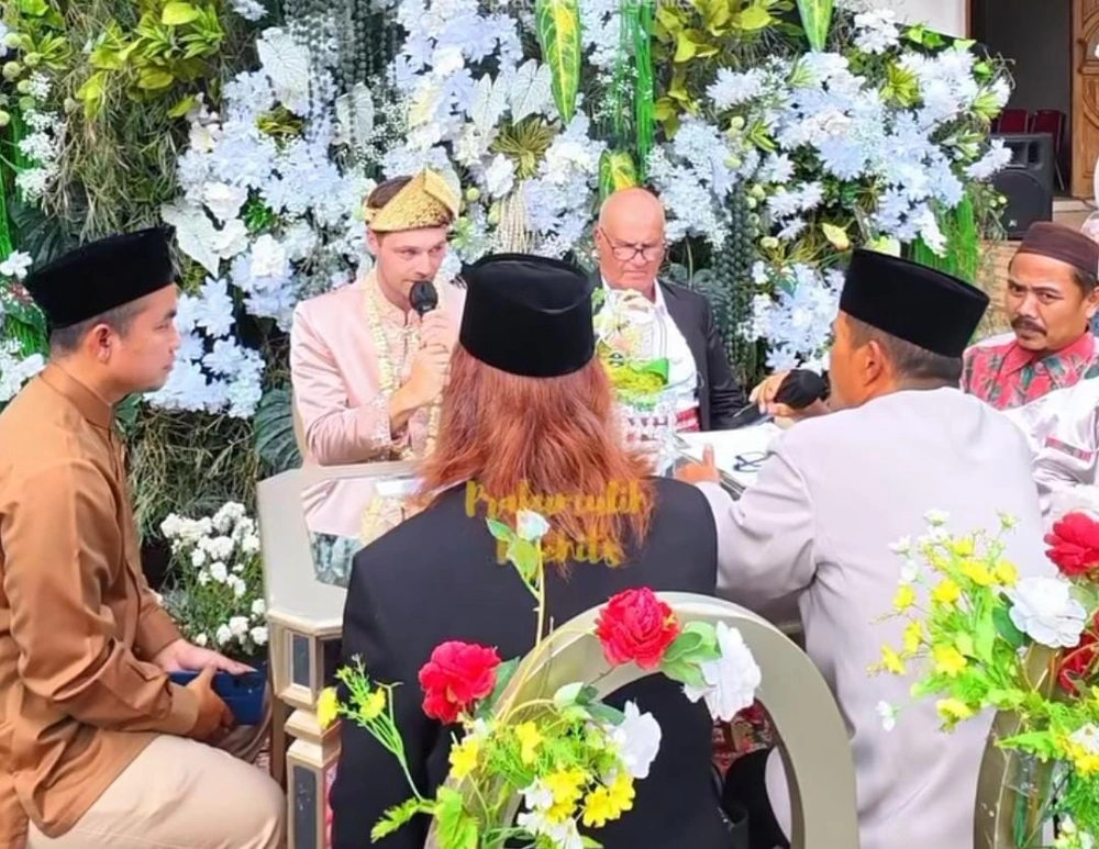 Viral Pernikahan Lintas Negara Di Prabumulih Pria Australia Nikahi Perempuan Lokal