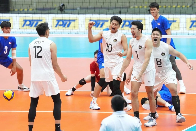 Emas di Depan Mata! Tim Voli Indonesia Siap Tantang Tuan Rumah di Final