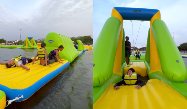 Bak Ninja Warrior, Ancol Hadirkan Wahana Air Baru! Tiket Mulai Rp50 Ribu