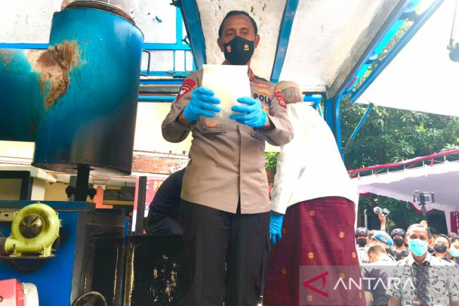 39 Kilogram Narkoba Berbagai Jenis Dimusnahkan Polda Bali