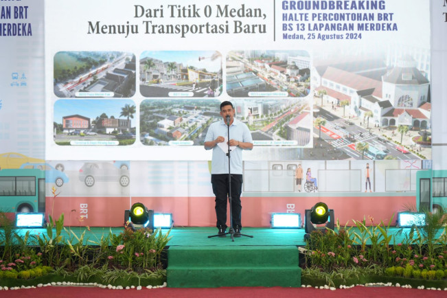 Bobby Nasution: Penggunaan Transportasi Umum Jadi Ciri Kota Maju
