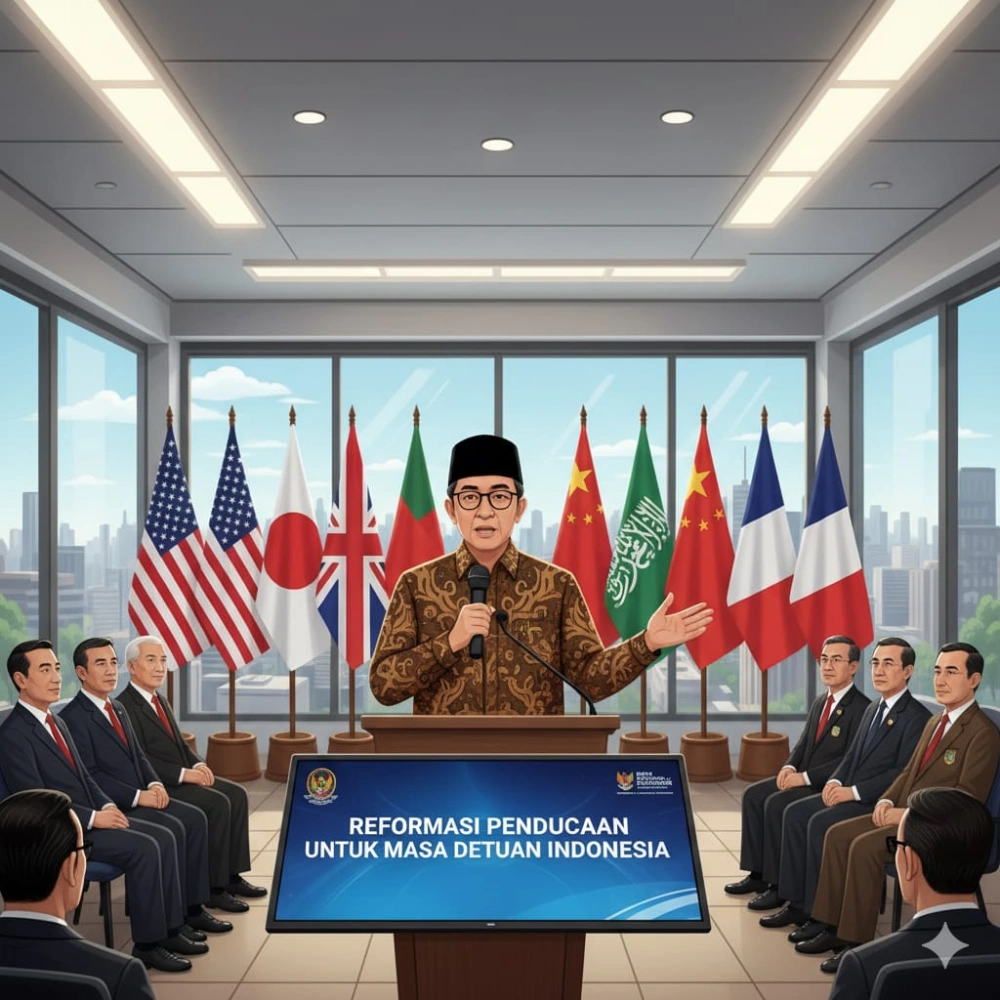Pidato Menteri Di UNESCO ditutup dengan pantun