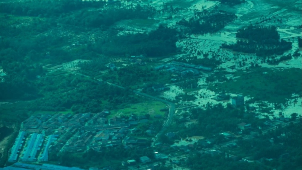 Wilayah bencana di Tapanuli Tengah. [ig @prabowo] (1)