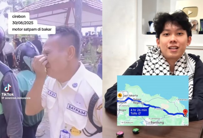 Viral Video Satpam Nangis Motornya Dibakar di DPRD Cirebon, Willie Salim: Kita Belikan Baru