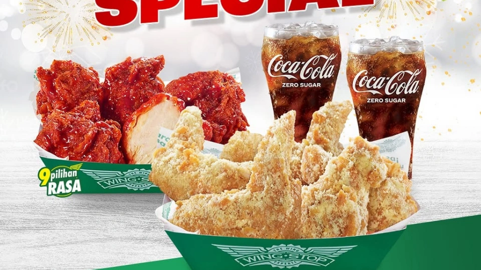 Pecah! Promo Akhir Tahun Wingstop, Makan Enak Tak Sampai Rp70 Ribu