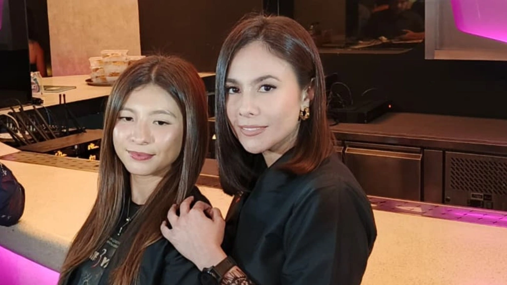 Wulan Guritno tegaskan ajak sang putri, Shaloom Razade bermain dalam filmnya bukan karena KKN. [FTNews/Raka]