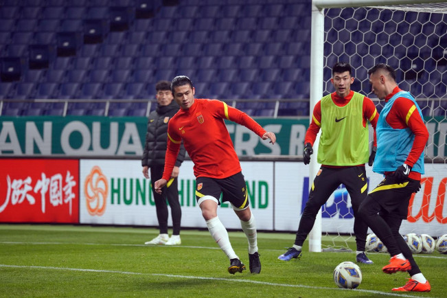 Pemain Timnas China Zhang Yuning. (Instagram @yuningzhang.zyn)