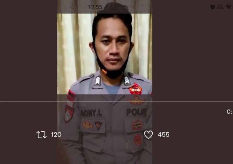 Brigadir Sony Korban Pemukulan Minta Maaf kepada Kapolres Nunukan