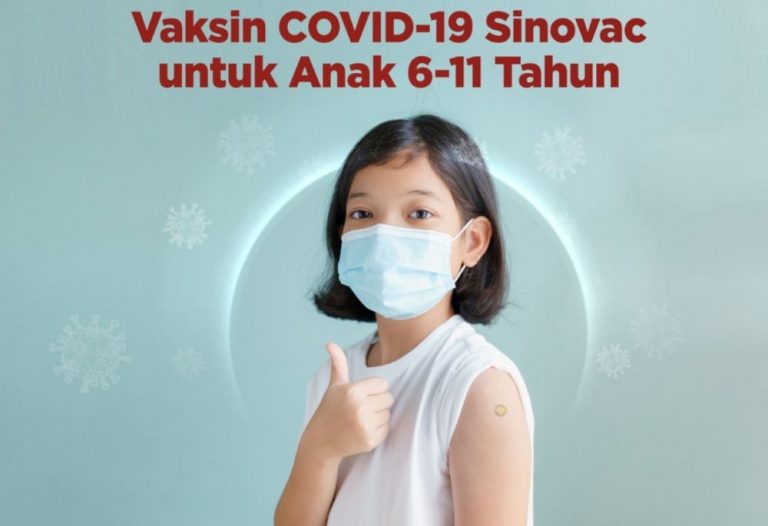 Vaksinasi Covid-19 untuk Anak Usia 6-11 Tahun Siap Dimulai