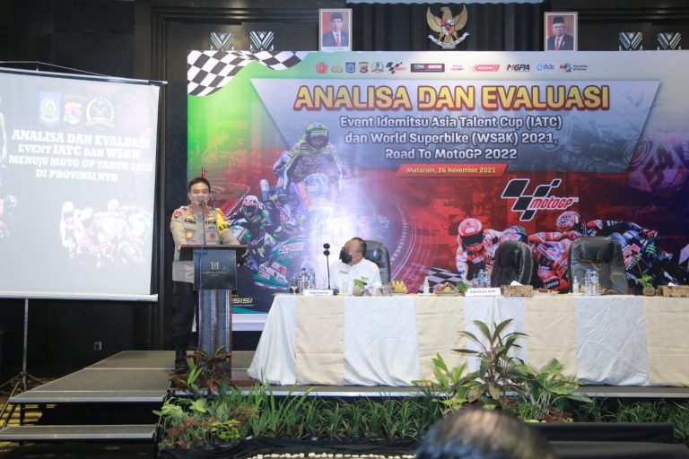 Kapolda NTB Matangkan Persiapan MotoGP: Harus Lebih Baik dari WSBK