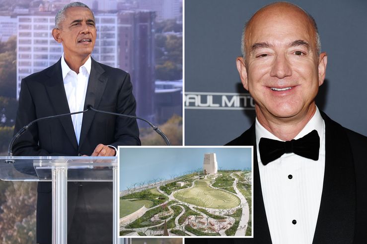 Obama Foundation Terima Sumbangan Rp1,4 T dari Jeff Bezos