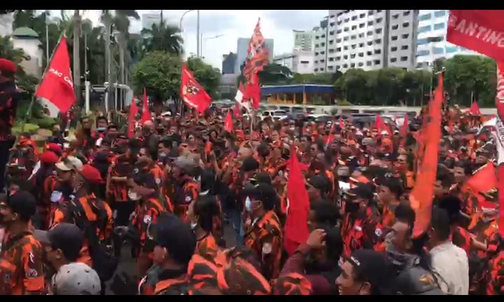 Demo Ricuh, Sekjen Pemuda Pancasila Akan Jalani Pemeriksaan Polisi