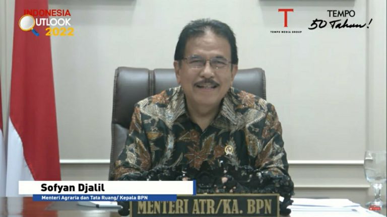 Sofyan Djalil: ATR/BPN Akan Digitalkan Sertipikat Tanah