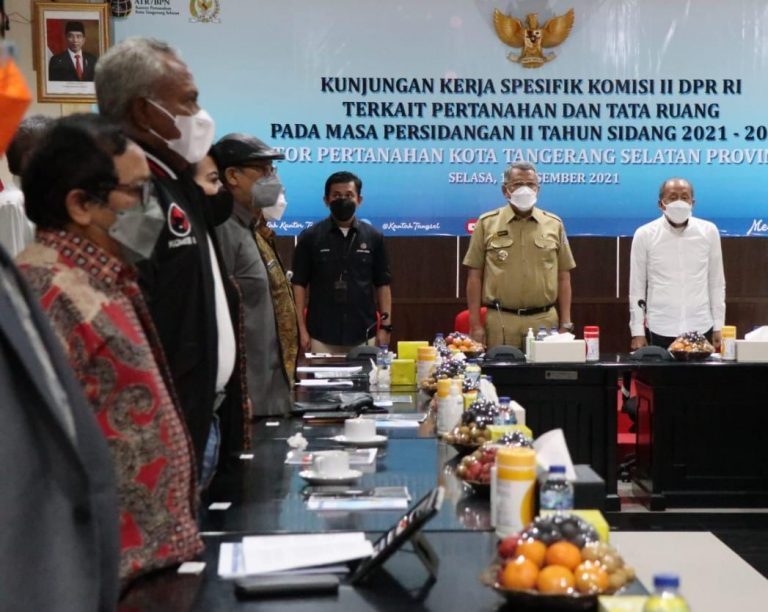 DPR Apresiasi Inovasi Pelayanan BPN Tangerang Selatan