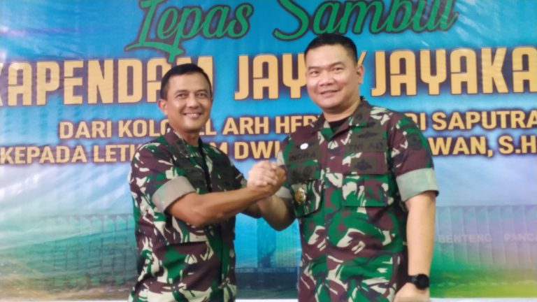 Letkol Dwi Indra Jabat Kapendam Jaya Gantikan Kolonel Herwin