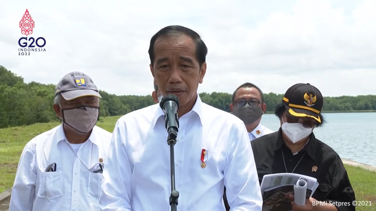 Jokowi Pamerkan Hutan Mangrove Saat KTT G20 di Bali